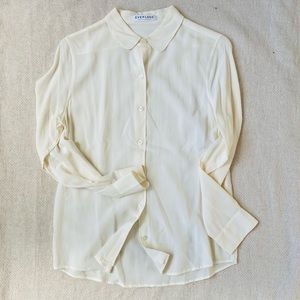 Everlane silk shirt